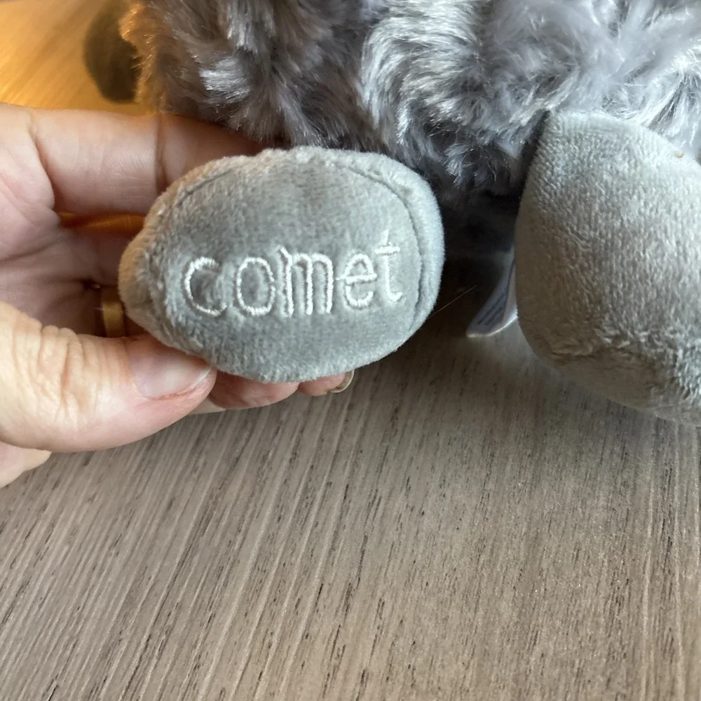 Celestial Buddies COMET Plush Stuffed Toys Astronomy Silver Space 8” New